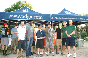 John hosting a PDGA Event